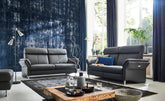 Sofa Set Leder Asra 3+2 er